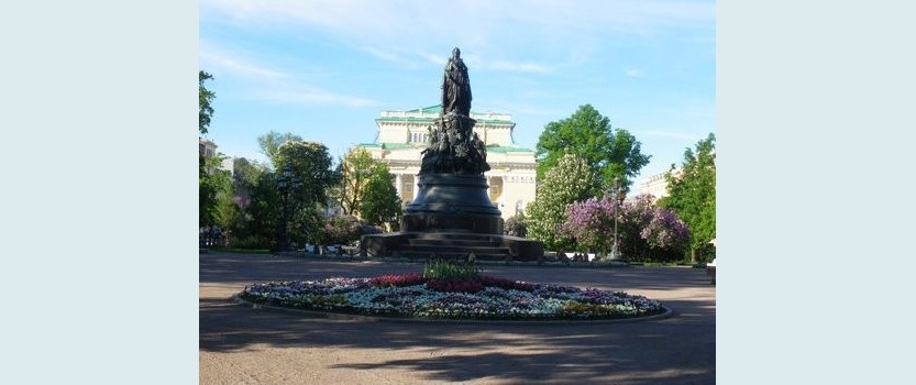 The monument to Catherine II