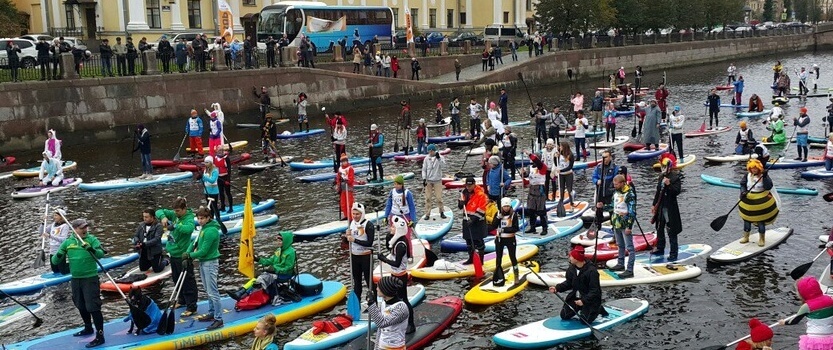 Фестиваль сапсерфинга «Фонтанка SUP-2017»