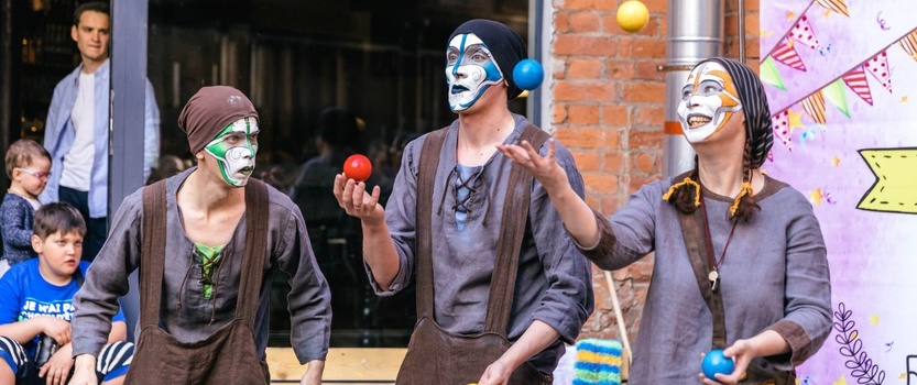 Петербургская ярмарка Circus Weekend в «Севкабеле»